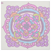 Helle, farbenfrohe Tracera Stoff (Muster)