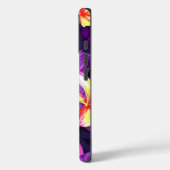 Helle, farbenfrohe tropische Blume Case-Mate iPhone Hülle (Rückseite / Links)