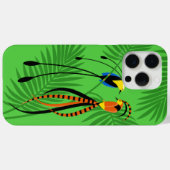 Helle, farbenfrohe Vögel des Paradieses Case-Mate iPhone Hülle (Rückseite (Horizontal))