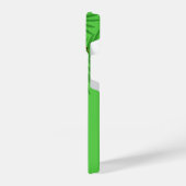 Helle, farbenfrohe Vögel des Paradieses iPhone Hülle (Linke Seite)