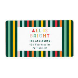 Helle, farbenfrohe Weihnachtsfamilie