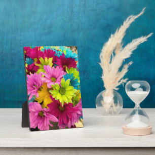 HELLE, FARBHAFTE BLUME FOTOPLATTE