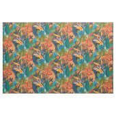 Helle Farbige Abstrakte Blumen Stoff (Fat Quarter (45,7 x 55,9 cm))