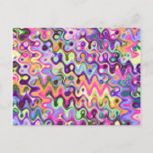 Helle farbige Postkarte (Vorderseite)