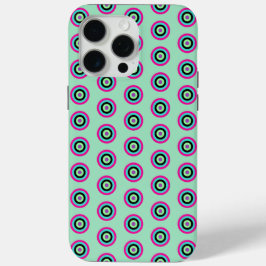 Helle Farbkreise Gehäuse für iPhone 15 Pro Max. Case-Mate iPhone Hülle