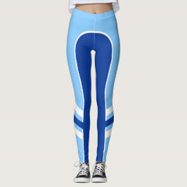 Helle Farbseitenband-Leggings 2 Leggings