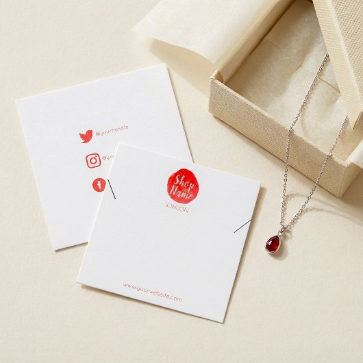 Helle Farbspritze, quadratische Armband-Grafikkart