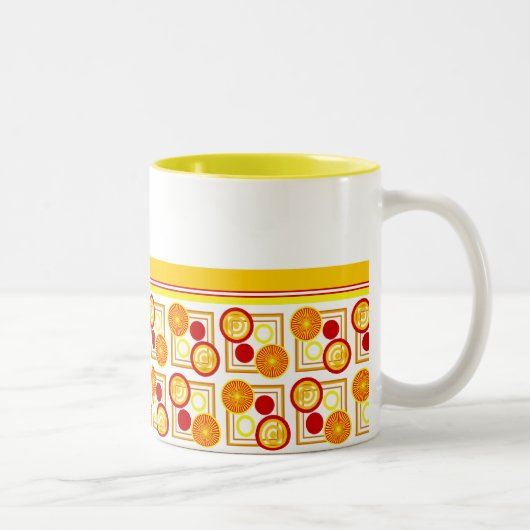 Helle FarbTasse Zweifarbige Tasse (Rechts)