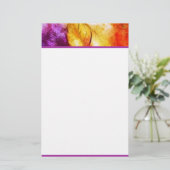 Helle Federn Briefpapier (Stehend Vorderseite)