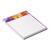 Helle Federn Notizblock (angewinkelt)