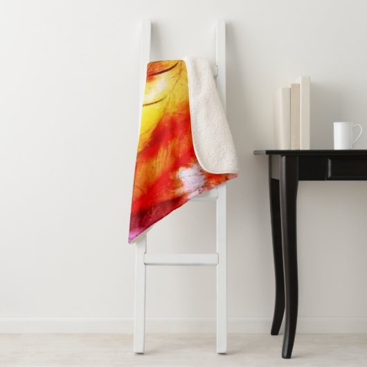 Helle Federn Sherpadecke (Beispiel)