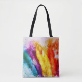 Helle Federn Tasche (Vorderseite)