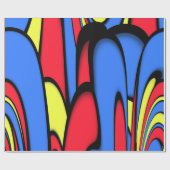 Helle festliche Farbe Geschenkpapier (Flach)