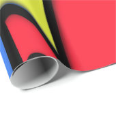 Helle festliche Farbe Geschenkpapier (Rolleneckpunkt)