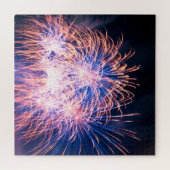 Helle Feuerwerke Puzzle (Horizontal)