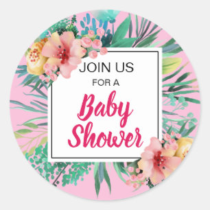 HELLE FLÄCHEN UND GREENERPINK RUNDER AUFKLEBER