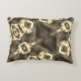 Helle Flecken und Formen in Beigetönen Dekokissen