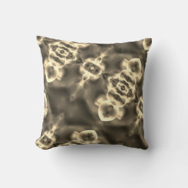Helle Flecken und Formen in Beigetönen Kissen