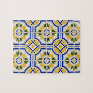 Helle Fliesenmuster, Portugal Puzzle
