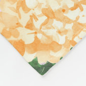 Helle, florale Beste Mama je Muttertag Fleecedecke (Ecke)