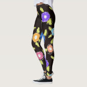 Helle Flower Ladys Leggings (Links)