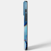 HELLE FLUORESZENTE BLUME Case-Mate iPhone HÜLLE (Rückseite / Links)