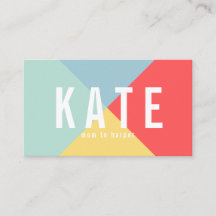 Helle fröhliche Colors Mommy Card