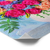 Helle, fröhliche Kunstdrucke Poster (Ecke)