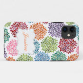 Helle Frühlings-Blumen NamensIphone Case-Mate iPhone Hülle (Rückseite (Horizontal))
