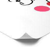 Helle Frühlingsart Saisonfarbanalyse Art Poster (Ecke)