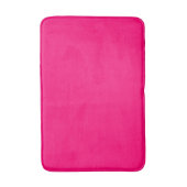 Helle Fuchsia Solid Color Badematte (Vorderseite Vertikal)