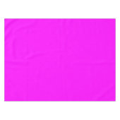 Helle Fuchsia Solid Color Tischdecke (Vorderseite (Horizontal))