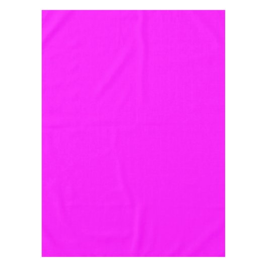 Helle Fuchsia Solid Color Tischdecke (Vorderseite)