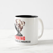 Helle Furzen Zweifarbige Tasse (VorderseiteRechts)