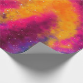 Helle Galaxie Geschenkpapier (Ecke)