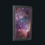 Helle Galaxie Tri-fold Geldbeutel<br><div class="desc">Schöner Galaxiehintergrund</div>