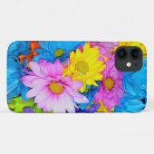 Helle Gänseblümchen-Blumenmischung Case-Mate iPhone Hülle (Rückseite (Horizontal))