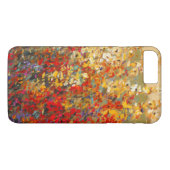 Helle Gartenmauer Frühlingsfest Wildblumen Case-Mate iPhone Hülle (Rückseite (Horizontal))
