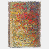 Helle Gartenmauer Frühlingsfest Wildblumen Decke