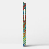 Helle Gefärbte Krawatte Case-Mate iPhone Hülle (Rückseite / Links)