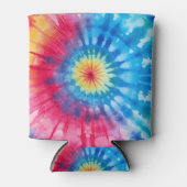 Helle Gefärbte Krawatte Dosenkühler (Vorderseite)