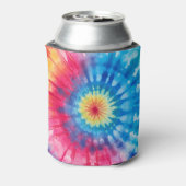 Helle Gefärbte Krawatte Dosenkühler (Kanne Rückseite)