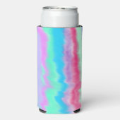 Helle Gefärbte Krawatte Selters Dosenkühler (Seltzer Rückseite)