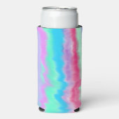 Helle Gefärbte Krawatte Selters Dosenkühler (Seltzer Vorderseite)