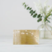 Helle geistige psychisches Medium-Visitenkarten Visitenkarte (Stehend Vorderseite)