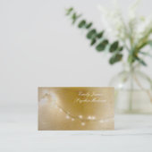 Helle geistige psychisches Medium-Visitenkarten Visitenkarte (Stehend Vorderseite)