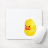 Helle gelbe Gummiente Mousepad (Mit Mouse)