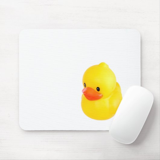 Helle gelbe Gummiente Mousepad (Mit Mouse)
