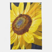 Helle gelbe Sonnenblume Handtuch (Vertikal)