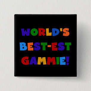 Helle Geschenke des Gut-est Gammie der Welt Farb Button